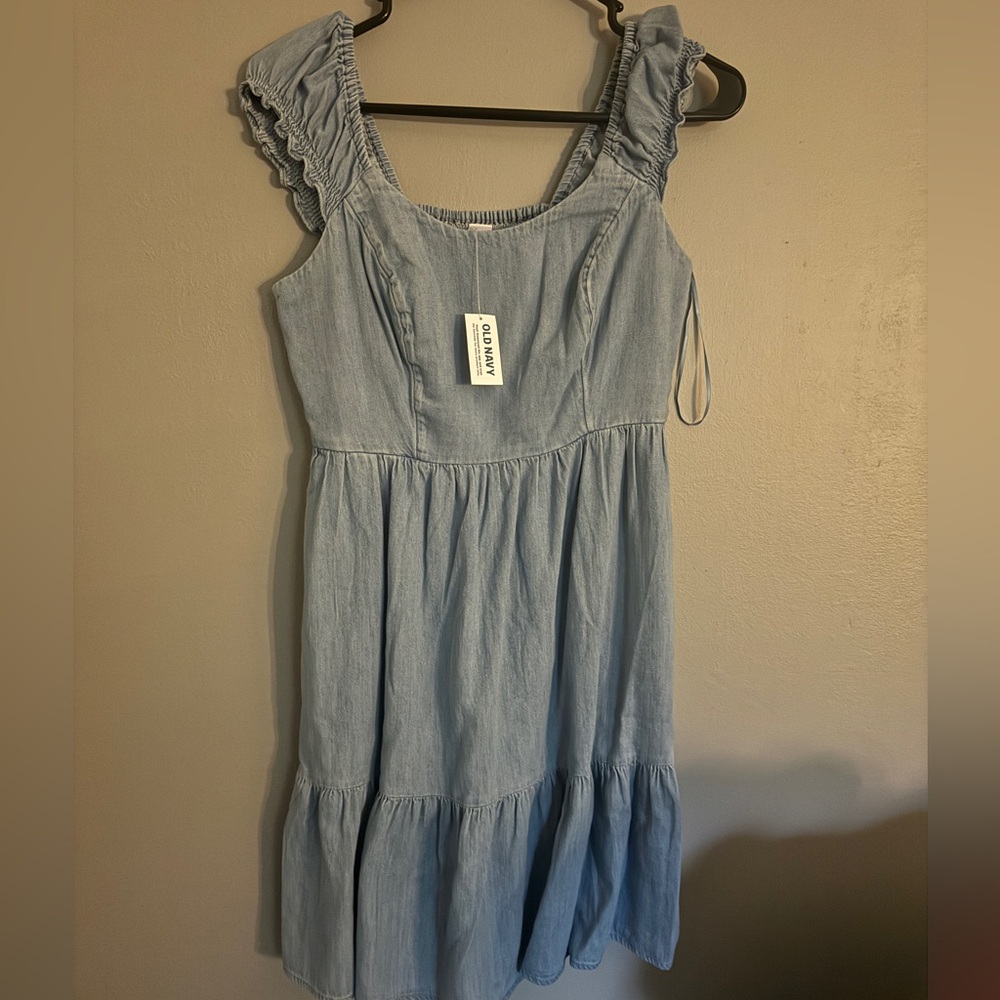 old navy jean dress